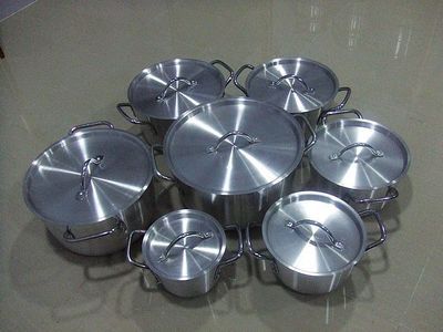 揭陽(yáng)市恒銳不銹鋼制品 專(zhuān)業(yè)供應(yīng)鋁鍋、鋁提鍋、套裝鍋，規(guī)格多選支持定制
